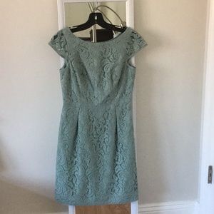 J Crew Elsa bridesmaids dress Dusty Shale 2P